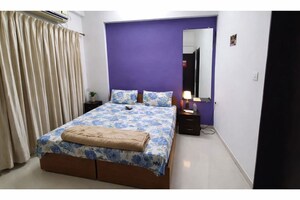 Bedroom in 2 BHK Apartment at Ashoka Heritage, Pimple Nilakh – for Rent