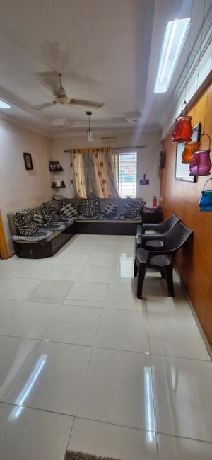 Living Room in 2 BHK Apartment at Dwarkadheesh Residency, Pimple Saudagar – for Rent