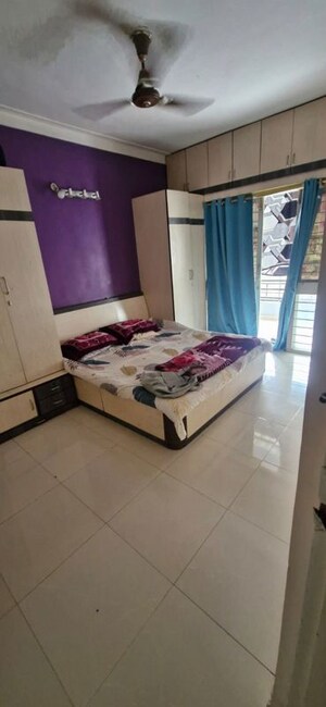 Bedroom in 2 BHK Apartment at Dwarkadheesh Residency, Pimple Saudagar – for Rent