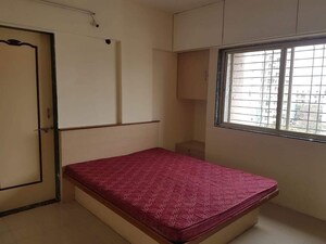 Bedroom in 3 BHK Apartment at Ganesham Phase I, Pimple Saudagar – for Rent