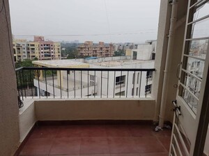 Balcony in 3 BHK Apartment at Ganesham Phase I, Pimple Saudagar – for Rent