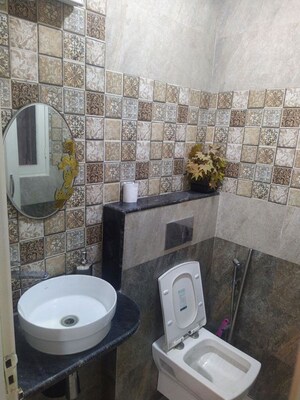 Bathroom in 3 BHK Builder Floor at Indirapuram Shakti Khand 1 – for Rent