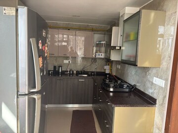 Kitchen in 2 BHK Apartment at Unitech Uniworld Gardens 2, Sector 47 – for Rent