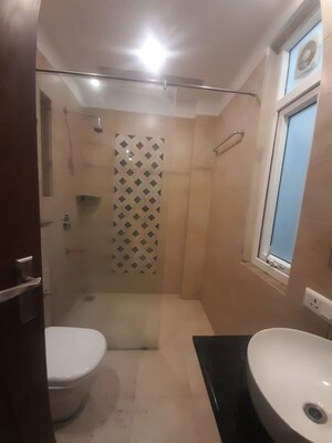 Bathroom in 3 BHK Builder Floor at Uday Park – for Rent
