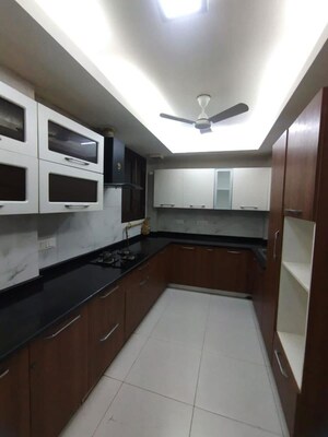 Kitchen in 3 BHK Builder Floor at Uday Park – for Rent