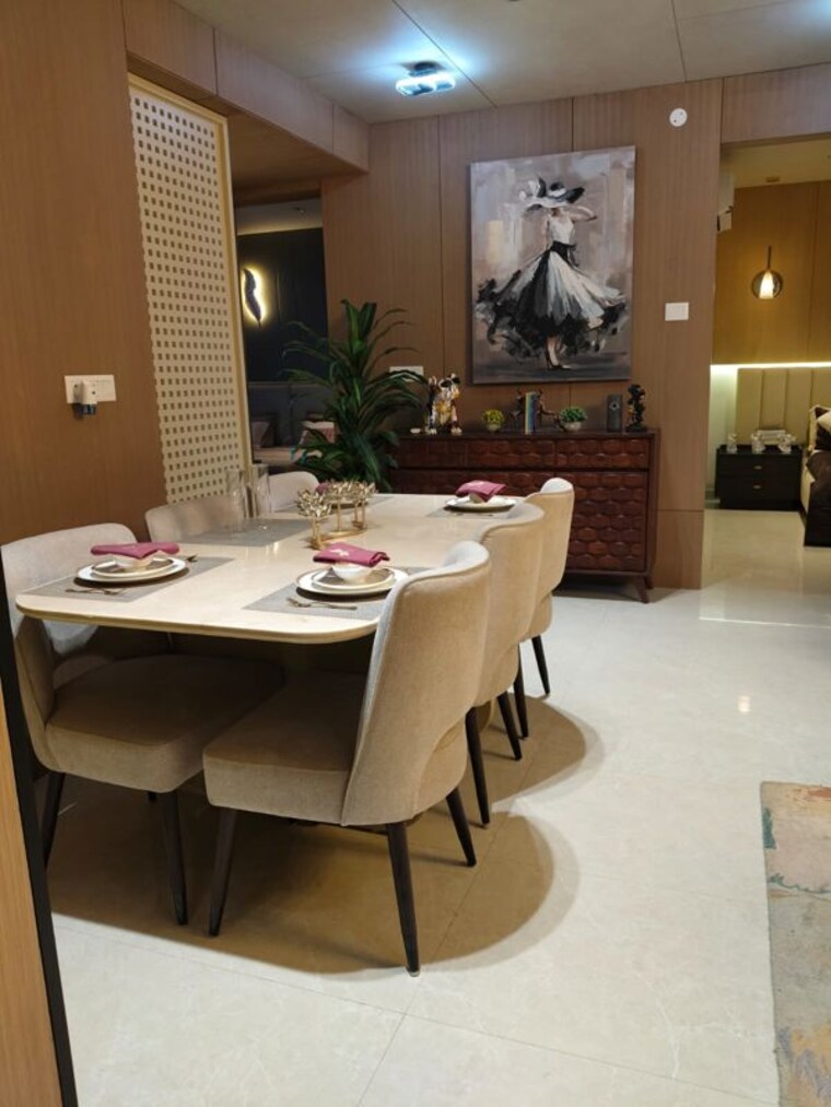 Master Bedroom, krishna-atlantis-grand 3 Bedroom 1995 Sq.Ft. Apartment In Nabha Zirakpur 10129143