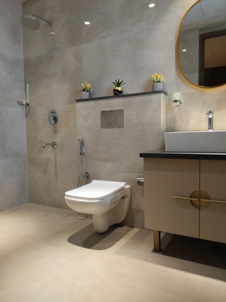 Bathroom, krishna-atlantis-grand 3 Bedroom 1995 Sq.Ft. Apartment In Nabha Zirakpur 10129143