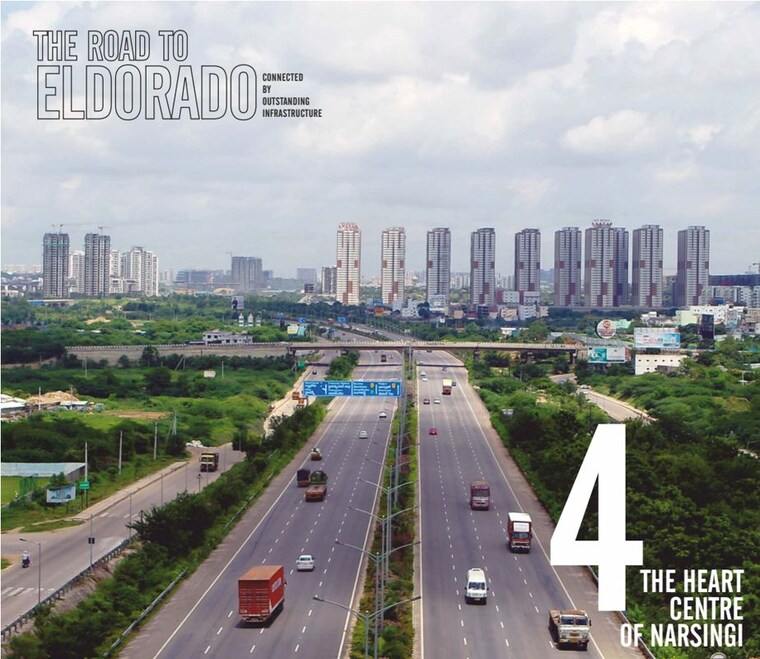 Exterior View, narsingi 3 Bedroom 1540 Sq.Ft. Apartment In Narsingi Hyderabad 10129153