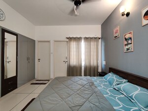Bedroom in 3 BHK Apartment at Vars Parkwood, Bellandur – for Rent
