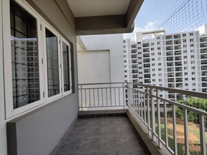 Balcony in 3 BHK Apartment at Vars Parkwood, Bellandur – for Rent
