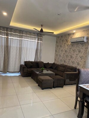 Living Room in 2 BHK Apartment at Highland Park Chandigarh, Bhabat – for Rent