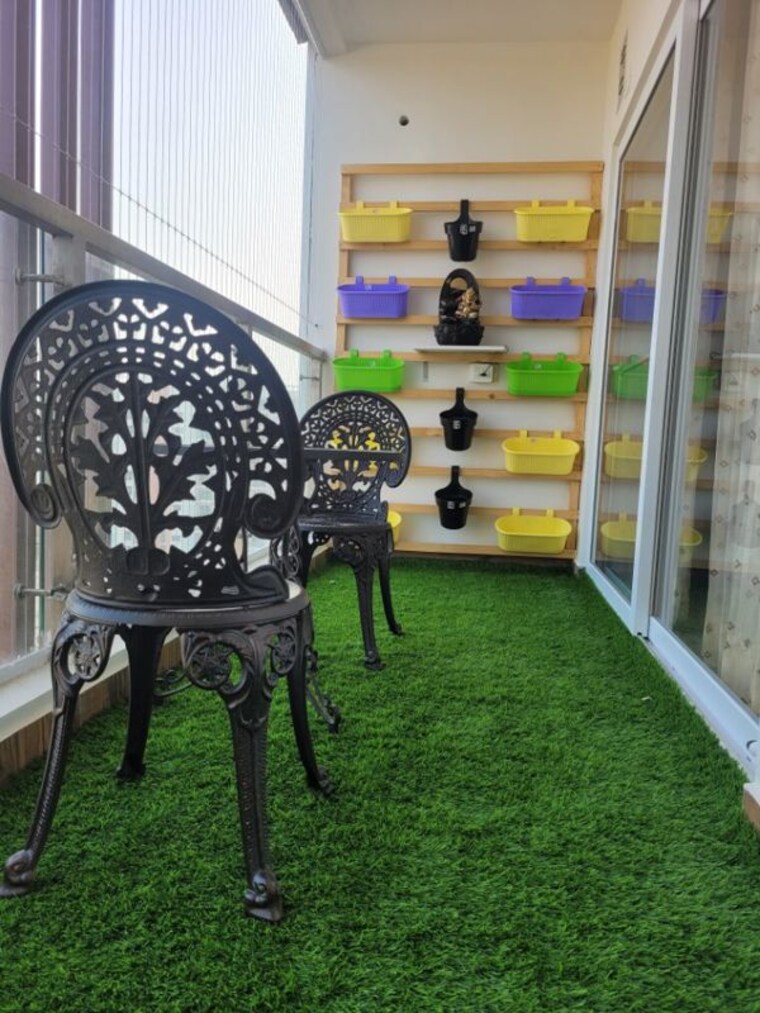 Balcony, shriram-blue 3 Bedroom 1203 Sq.Ft. Apartment In Kr Puram Bangalore 10074617