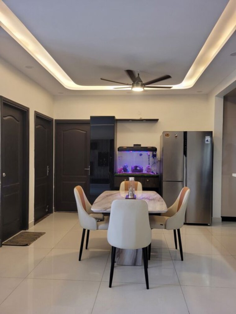 Dining area, shriram-blue 3 Bedroom 1203 Sq.Ft. Apartment In Kr Puram Bangalore 10074617