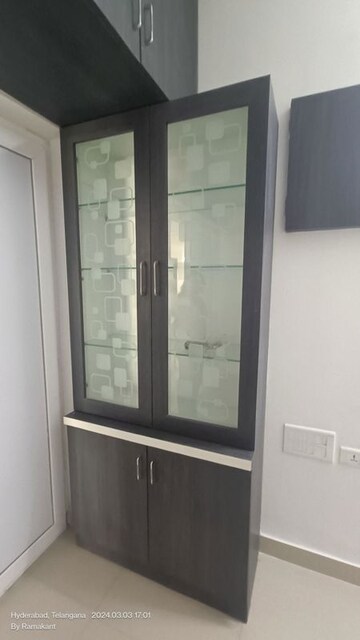 Kitchen in 4 BHK Apartment at Induscrest Apartment Complex, Osman Nagar – for Rent