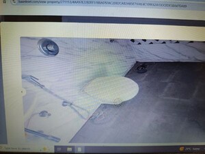 Bathroom in 1 BHK Apartment at UK Iridium Tower 2, Kandivali East – for Sale