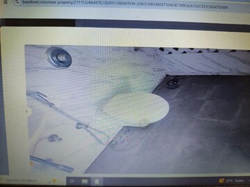 Bathroom in 1 BHK Apartment at UK Iridium Tower 2, Kandivali East – for Sale