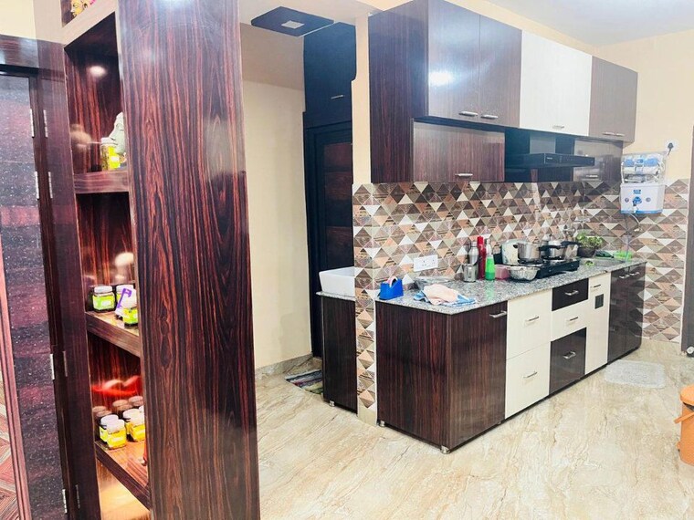 Kitchen, baguiati 2 Bedroom 1100 Sq.Ft. Apartment In Baguiati Kolkata 10129219