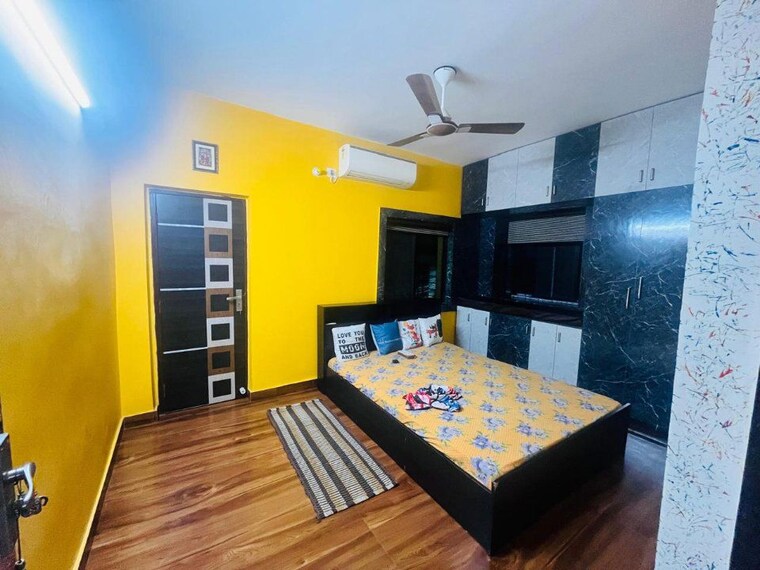 Bedroom, baguiati 2 Bedroom 1100 Sq.Ft. Apartment In Baguiati Kolkata 10129219