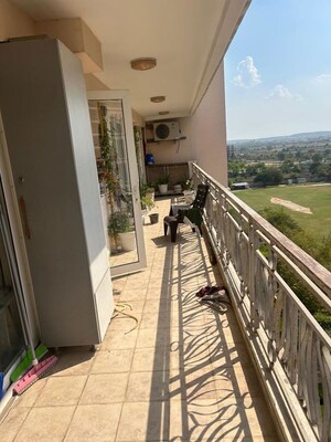 Balcony in 3 BHK Apartment at DLF The Skycourt, Sector 86 – for Rent