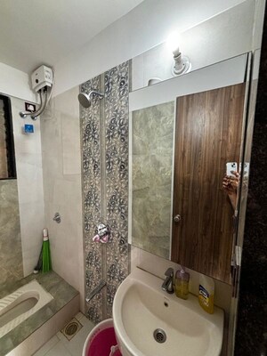 Bathroom in 2 BHK Apartment at Neel Sidhi Anexo, Ghansoli – for Sale