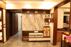 Living Room in 2 BHK Apartment at Majestique Venice, Dhayari – for Sale