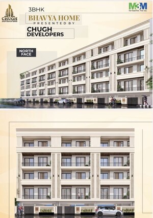 3 BHK Builder Floor – Exterior View View at M3M City Of Dreams, Sector 36 - for Sale