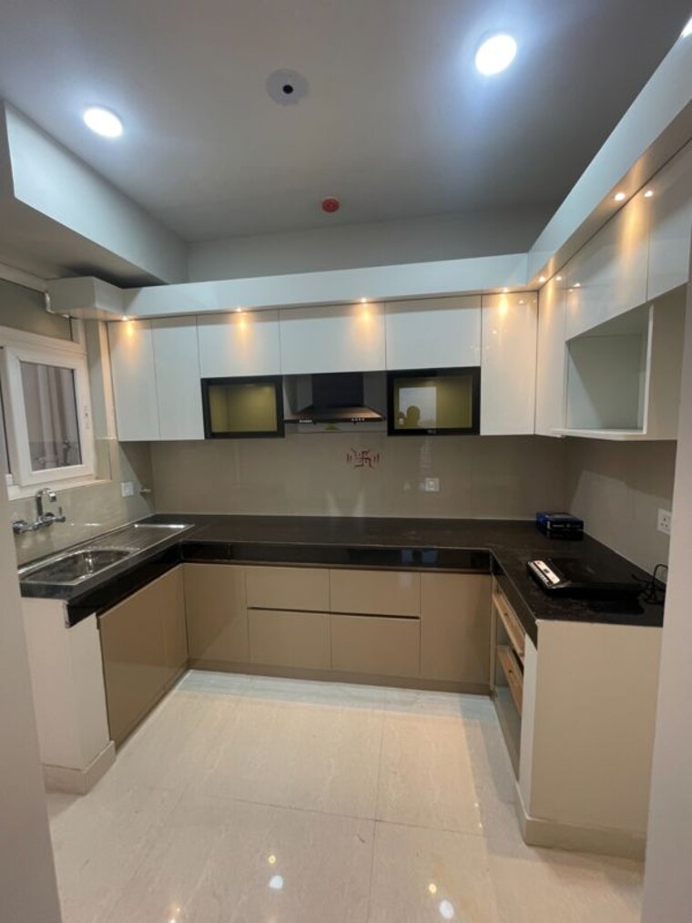 Kitchen, ats-homekraft-pious-hideaways 3 Bedroom 1675 Sq.Ft. Apartment In Sector 150 Noida 10129334