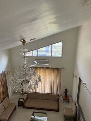 Staircase in 4 BHK Independent House at Rakshak CHS, Pimpri – for Rent