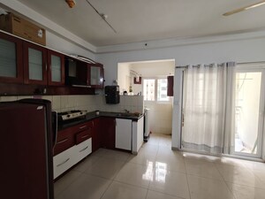 Kitchen in 3 BHK Apartment at Mantri Group Celestia, Gachibowli – for Rent