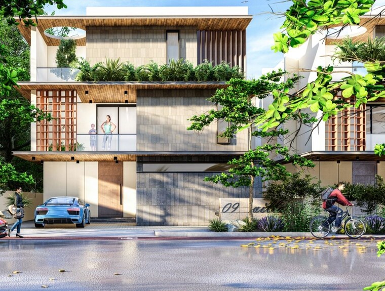 Exterior View, maheshwaram 4 Bedroom 3600 Sq.Ft. Villa In Maheshwaram Hyderabad 10129346