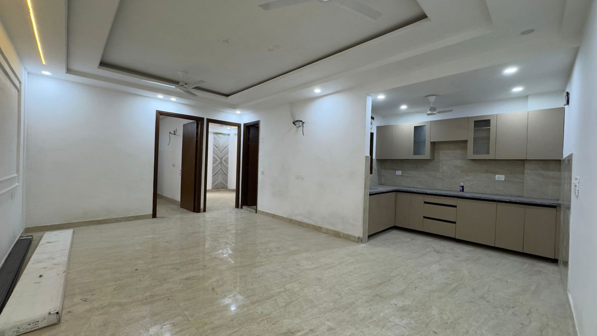 2 BHK + Servant Room Apartment For Rent in Palm Residency Chhatarpur