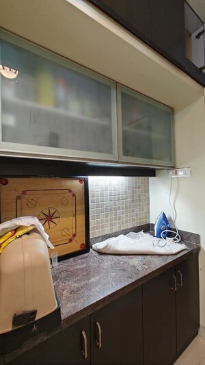 Kitchen in 3 BHK Apartment at Regency Cosmos, Baner – for Rent