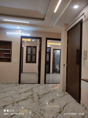 Building Lobby in 3 BHK Builder Floor at Rama Park – for Rent