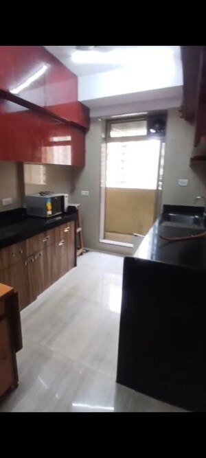 Kitchen in 2 BHK Apartment at Sheth Vasant Oasis, Andheri East – for Rent