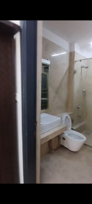 Bathroom in 2 BHK Apartment at Sheth Vasant Oasis, Andheri East – for Rent