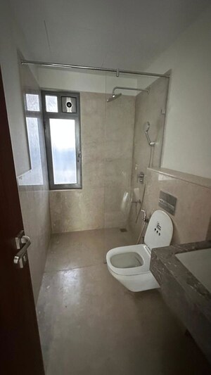 Bathroom in 4 BHK Apartment at Adani Ten BKC, Bandra East – for Rent
