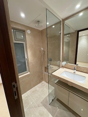 Bathroom in 2 BHK Apartment at Hiranandani Highland, Powai – for Rent