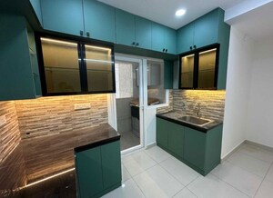 Kitchen in 3 BHK Apartment at INDIS Viva City, Kondapur – for Rent