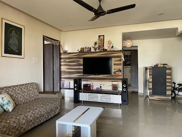 Living Room in 3 BHK Apartment at Vanaz Corner, Kothrud – for Rent
