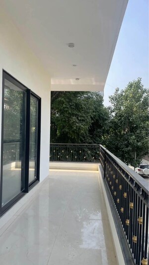 Balcony in 4 BHK Builder Floor at Saket – for Rent