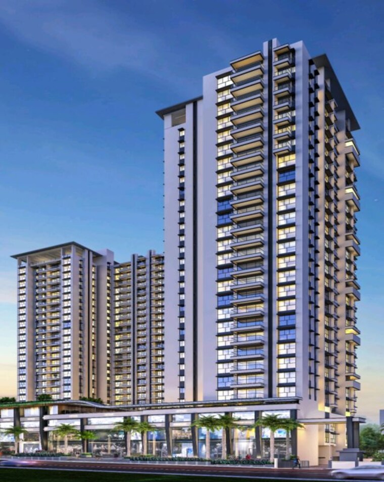 Exterior View, ajwani-prissa-pratham 3 Bedroom 990 Sq.Ft. Apartment In Wakad Pune 10129507