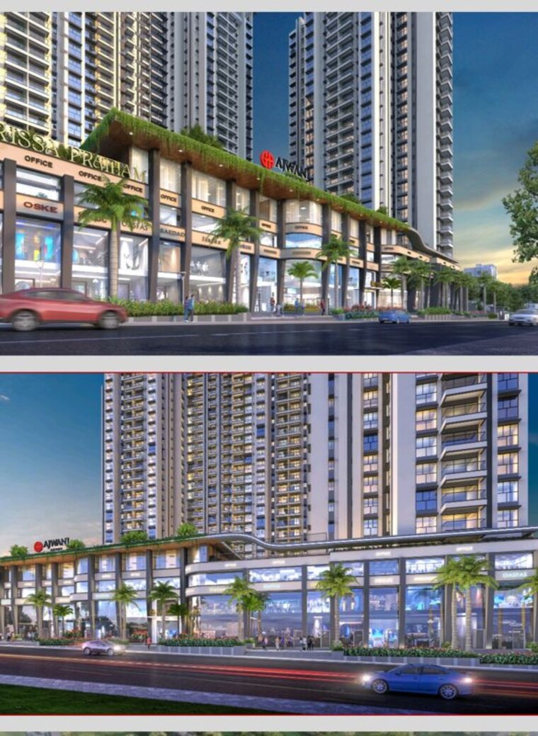 Exterior View, ajwani-prissa-pratham 3 Bedroom 1177 Sq.Ft. Apartment In Wakad Pune 10129521