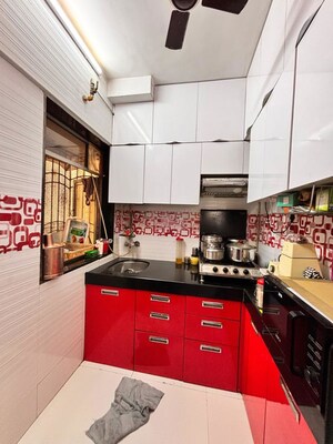 Kitchen in 2 BHK Apartment at Raj Sundaram, Dahisar East – for Rent