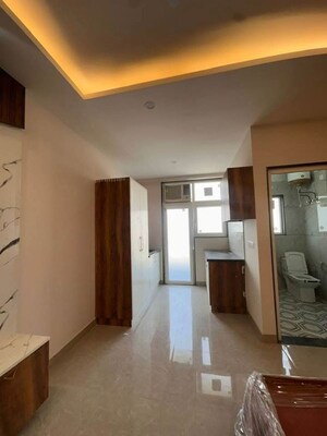 Living Room in 1 RK Builder Floor at Unitech South City 1, South City 1 – for Rent