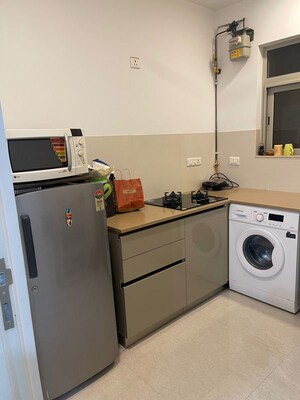 Kitchen in 1 BHK Builder Floor at Hiranandani Estate – for Rent