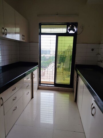 Kitchen in 3 BHK Apartment at Anant CHS Kharghar, Kharghar – for Rent