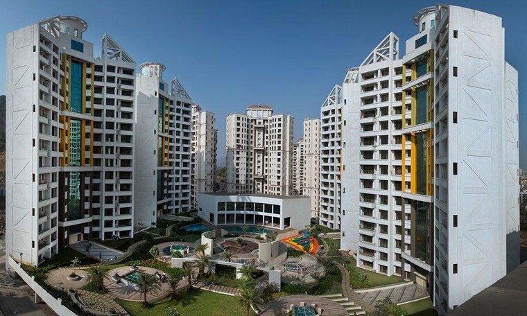 Exterior View, concret-sai-saakshaat 3 Bedroom 1500 Sq.Ft. Apartment In Kharghar Navi Mumbai 10129612