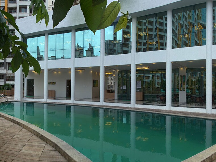 Swimming Pool, concret-sai-saakshaat 3 Bedroom 1500 Sq.Ft. Apartment In Kharghar Navi Mumbai 10129612