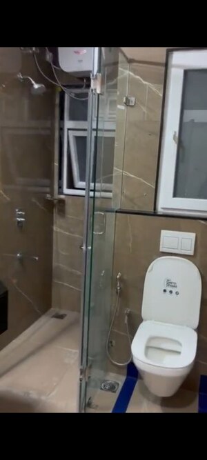 Bathroom in 3 BHK Apartment at Koncept Ambience The Botanika Empress, Gachibowli – for Rent