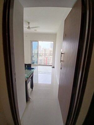 Building Lobby in 1 BHK Builder Floor at Vijay Orovia, Ghodbunder Road – for Rent